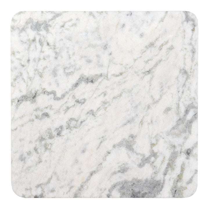 Earth-Danced Marble Cross-Cut Coffee Table