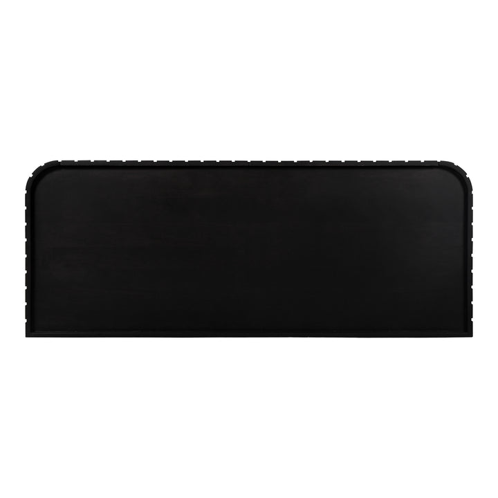 Ripplewave Black 6-Drawer Dresser