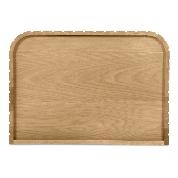 Wave-Inspired 3-Drawer Bedside Storage Unit