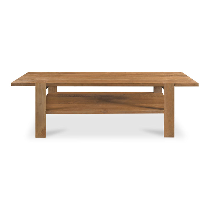 Retro-Chic Mango Wood Extended Table