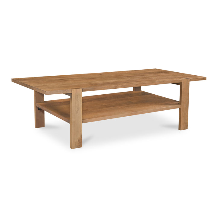 Retro-Chic Mango Wood Extended Table