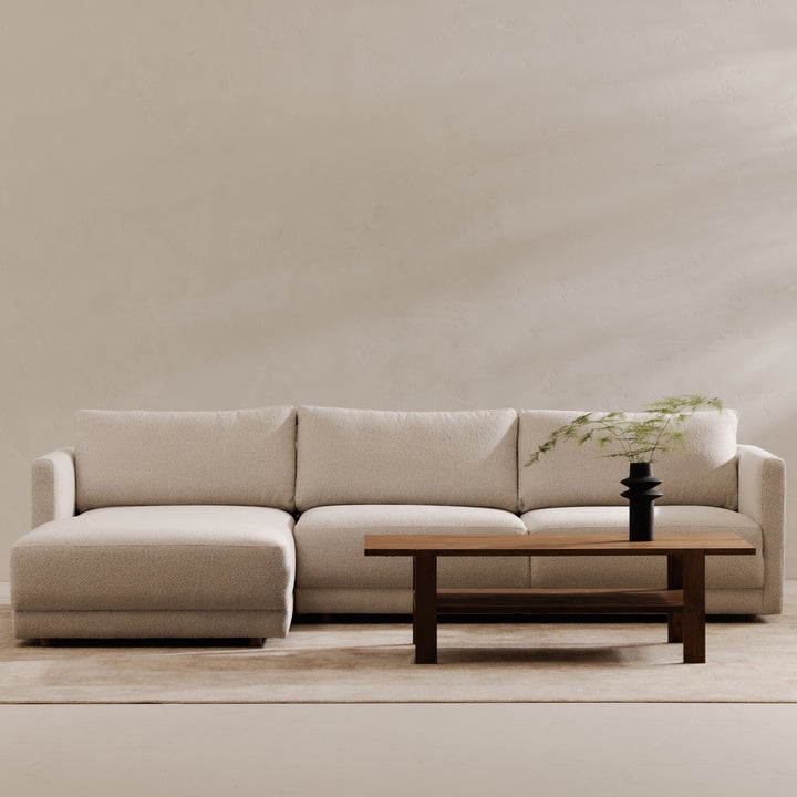 Retro-Chic Mango Wood Extended Table