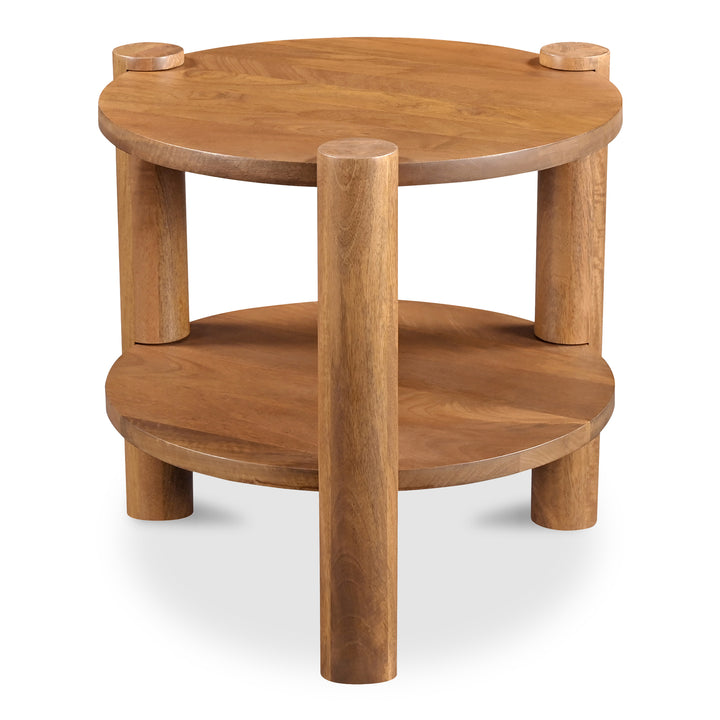 Rustic Elegance Vintage Side Table