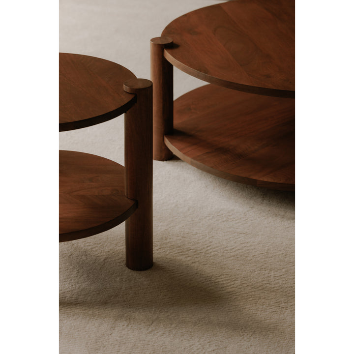 Rustic Elegance Vintage Side Table