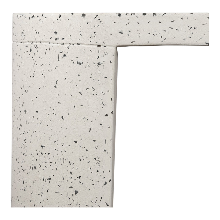 Nature's Embrace Concrete Terracotta Garden Bench