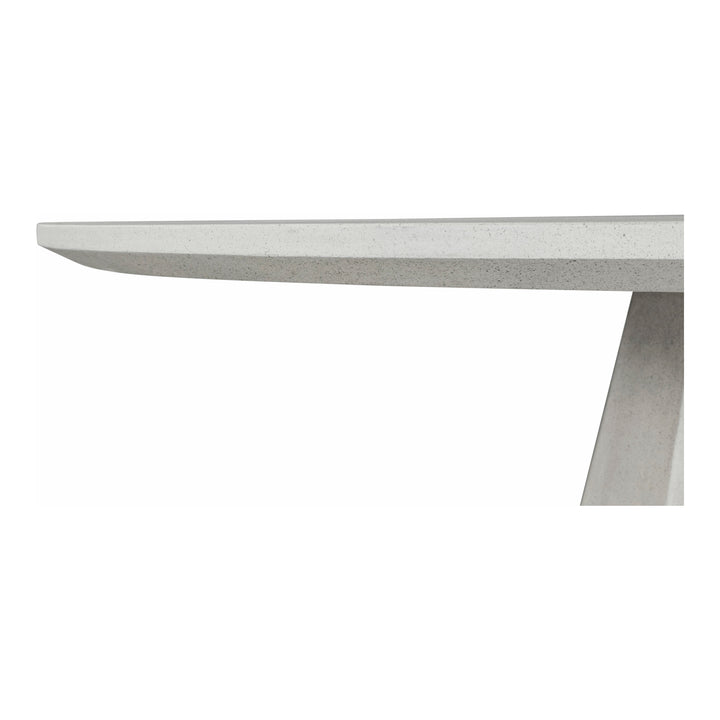 Artisan Concrete Geo-Table: Enhance Outdoor Gatherings