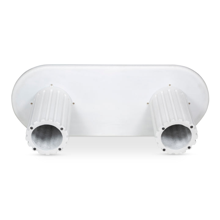 Modern Fluted Outdoor Gathering Table