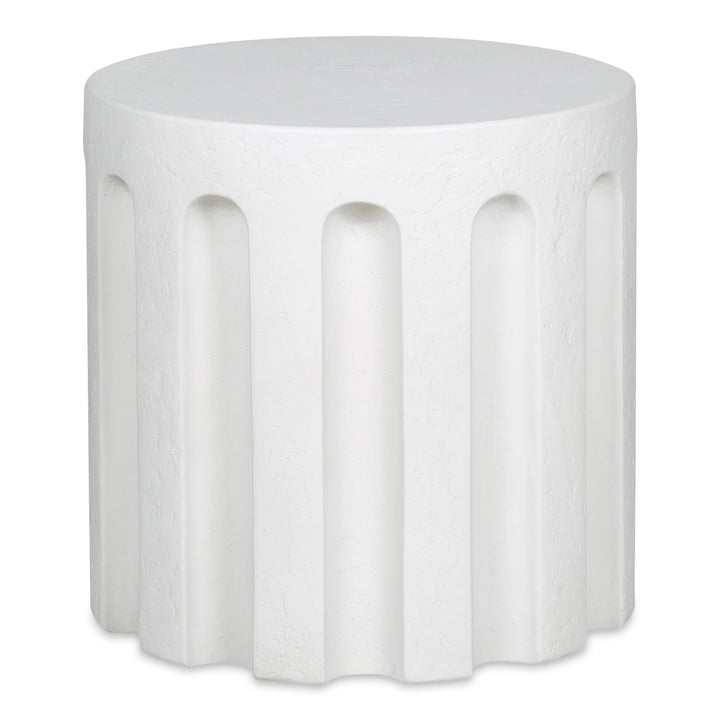 Rockstar Rustic Concrete Side Table