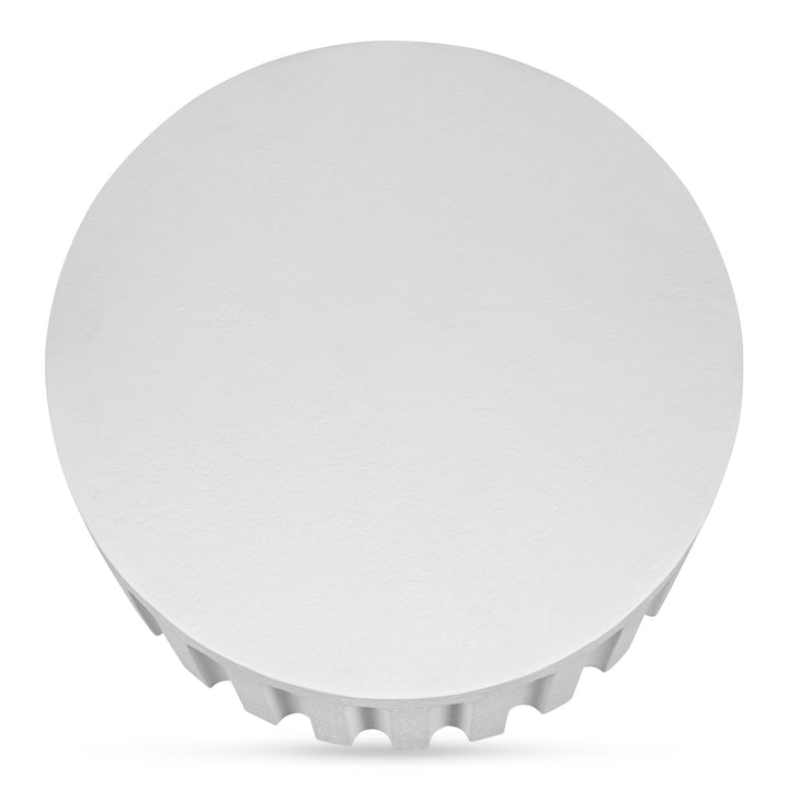 Concrete Fluted Chic Outdoor Bistro Table