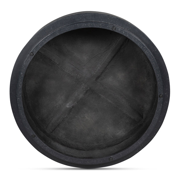 Nature-Inspired Lava Stone Concrete Table