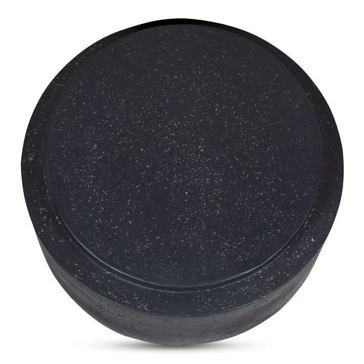 Nature's Table: Concrete-Stone Fusion Outdoor Accent Piece