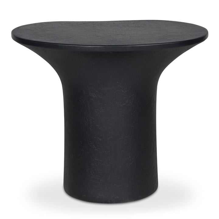 Modern Freeform Glass-topped Outdoor Table