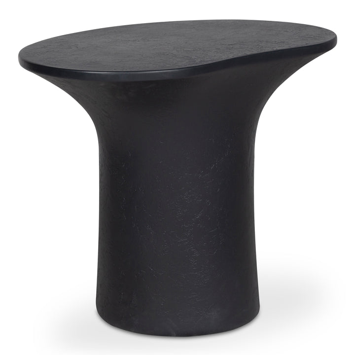 Modern Freeform Glass-topped Outdoor Table