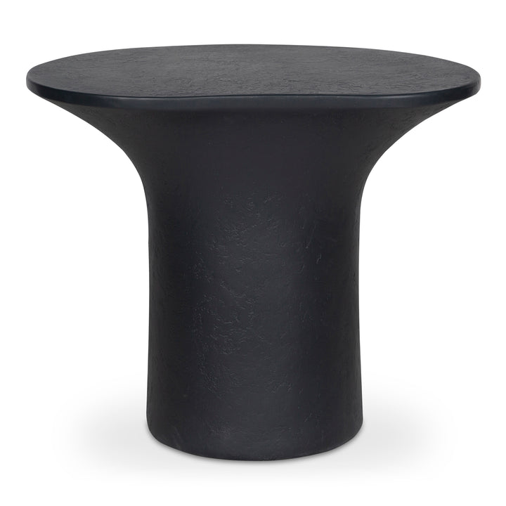 Modern Freeform Glass-topped Outdoor Table