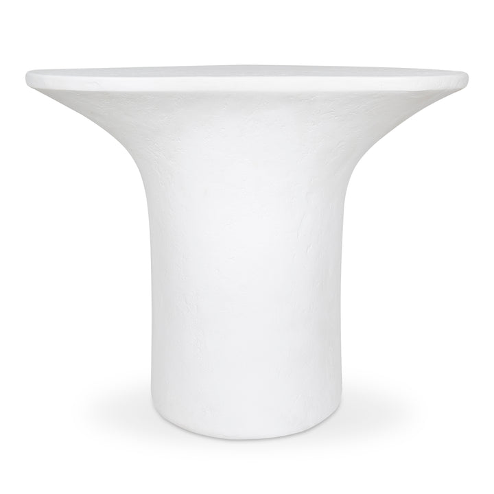 Modern Freeform Glass-topped Outdoor Table