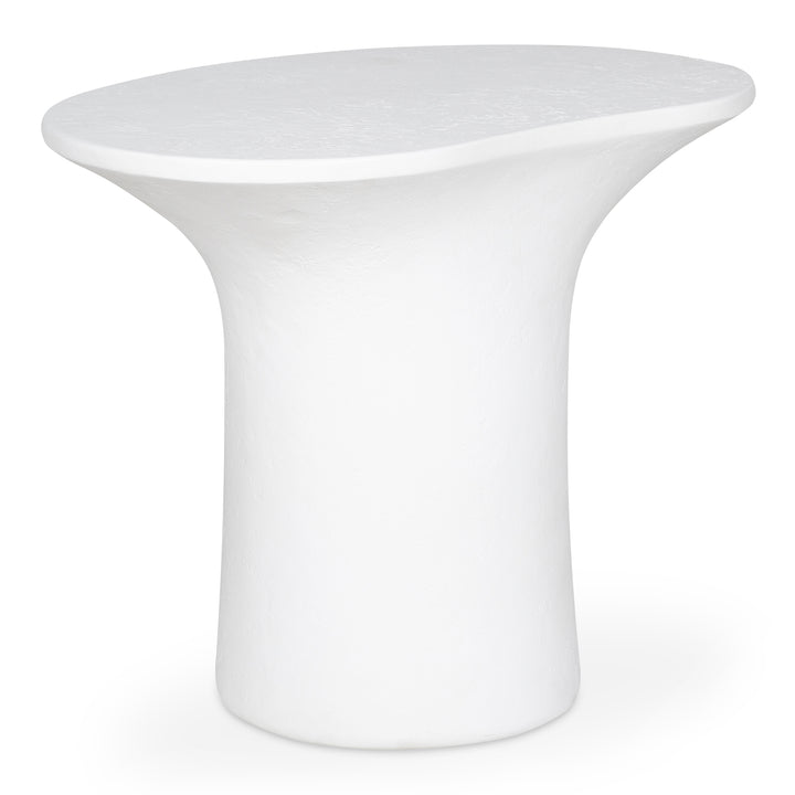 Modern Freeform Glass-topped Outdoor Table