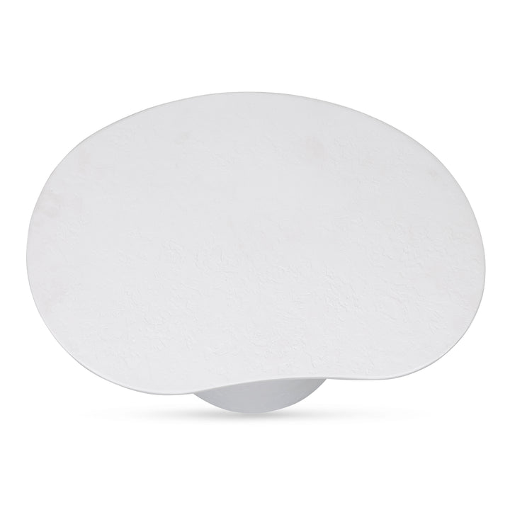 Modern Freeform Glass-topped Outdoor Table