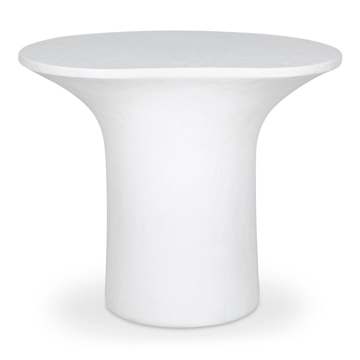 Modern Freeform Glass-topped Outdoor Table