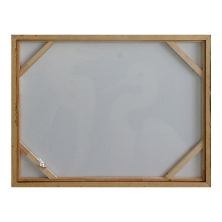 Timeless Artistry: Elegant Crane Duo Canvas