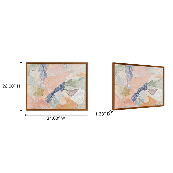 Serene Spectrum Canvas Art