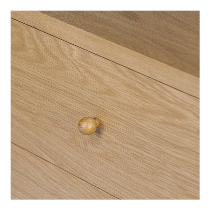 Whimsical Legged Night Stand with 3 Drawers