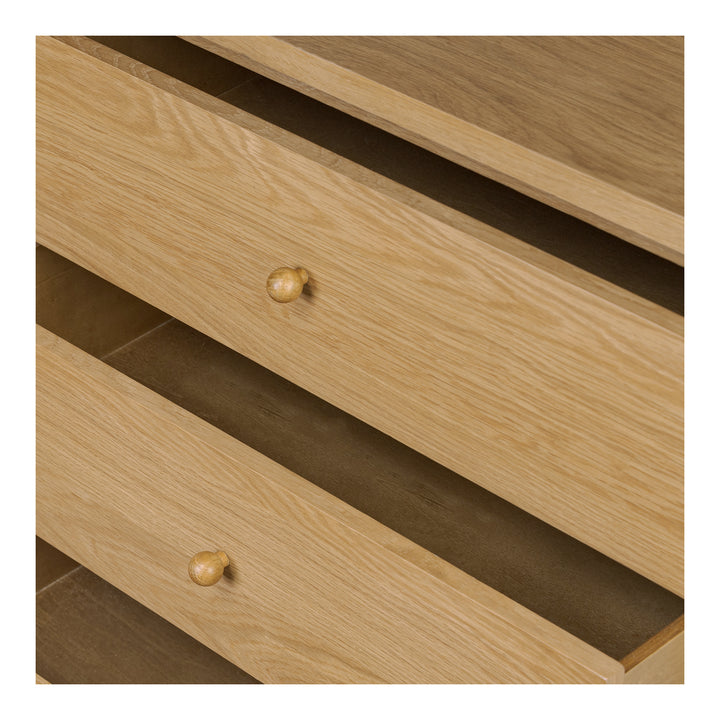 Whimsical Legged Night Stand with 3 Drawers