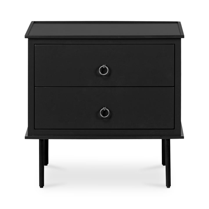 Modern Heritage Side Table with Detailed Knob Handles