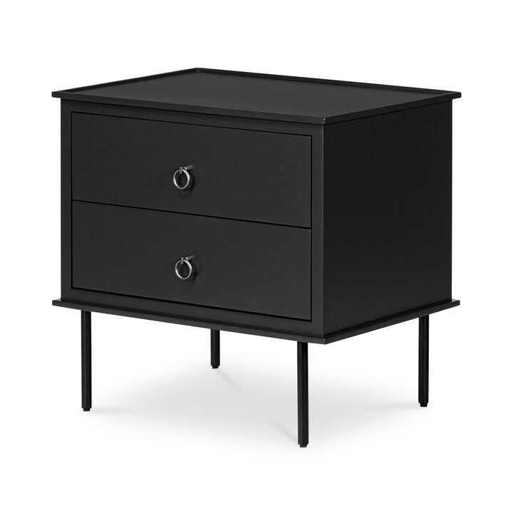 Modern Heritage Side Table with Detailed Knob Handles
