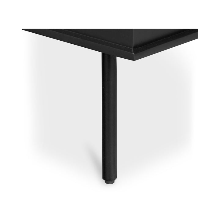 Modern Heritage Side Table with Detailed Knob Handles