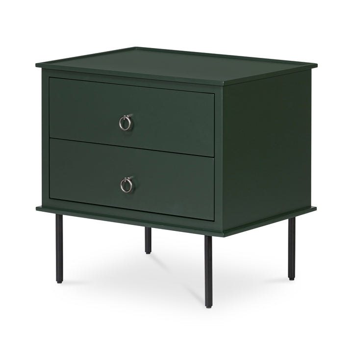 Modern Heritage Side Table with Detailed Knob Handles