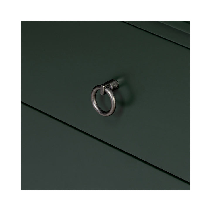 Modern Heritage Side Table with Detailed Knob Handles