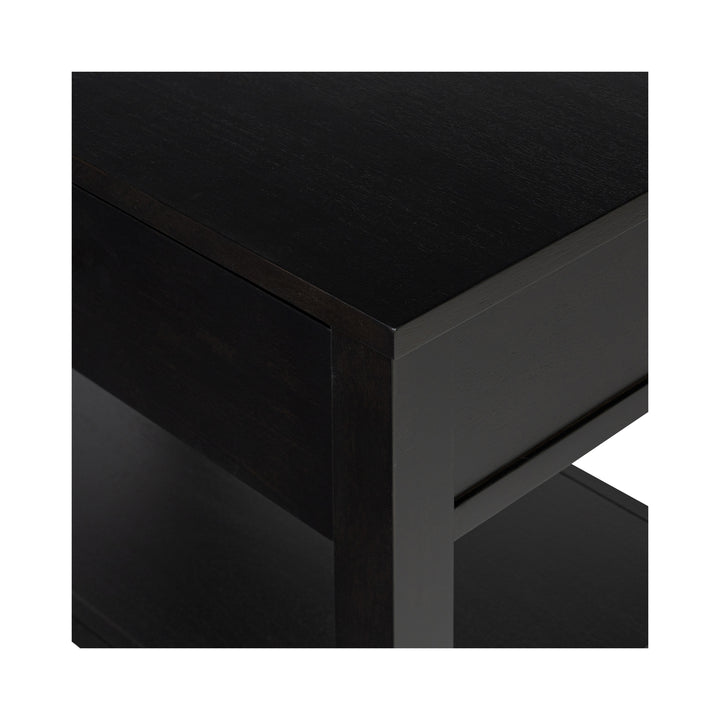 Timeless Acacia Wood Storage Console
