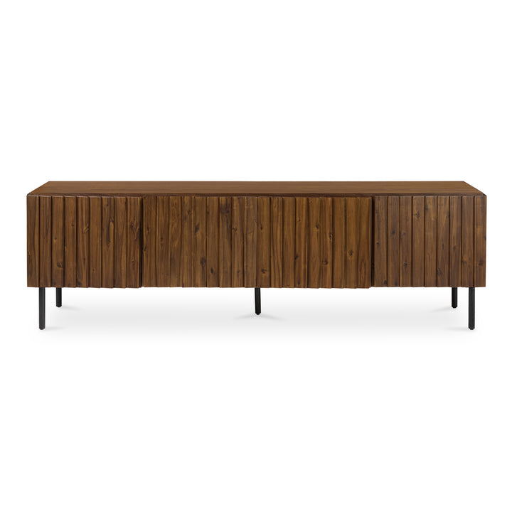 Nautical Media Chest: Clinker-Inspired Style for Home