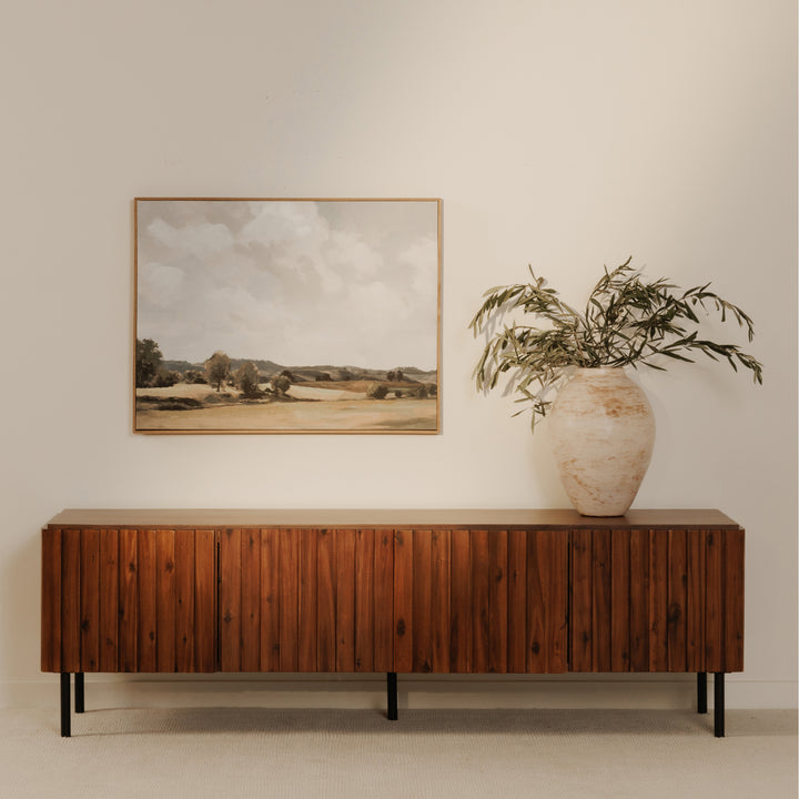 Nautical Media Chest: Clinker-Inspired Style for Home