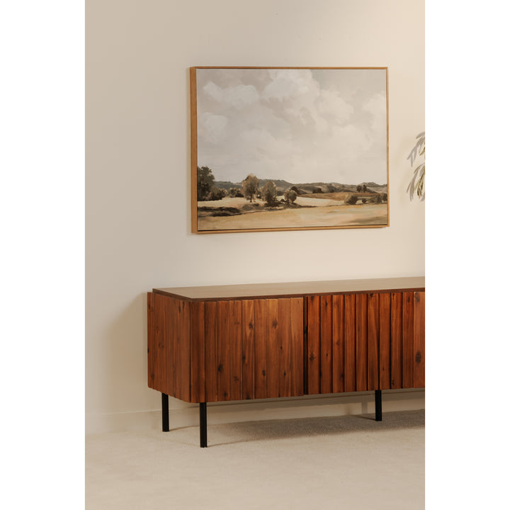 Nautical Media Chest: Clinker-Inspired Style for Home