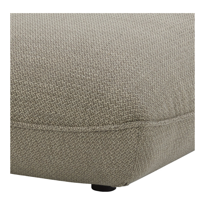 Retro-Futuristic Lounger with Speckled Upholstery