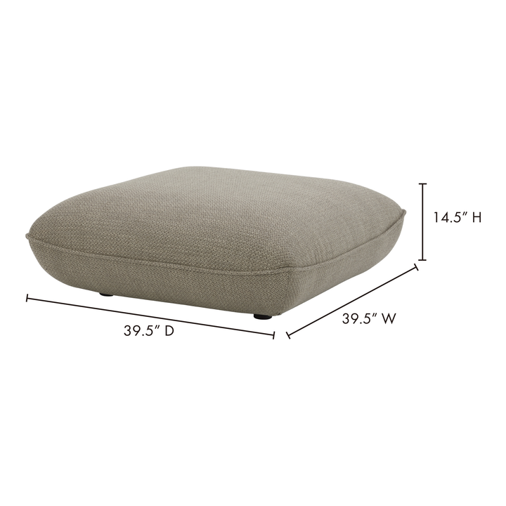 Retro-Futuristic Lounger with Speckled Upholstery