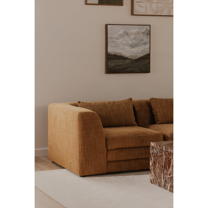 Retro-Chic Modular Corner Lounger