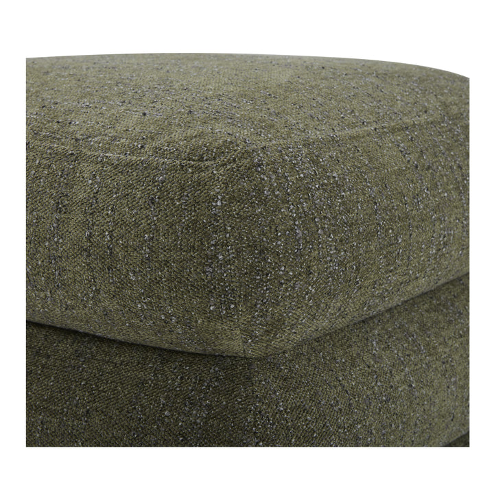 Retro-Chic Layered Stool - Textured Fabric