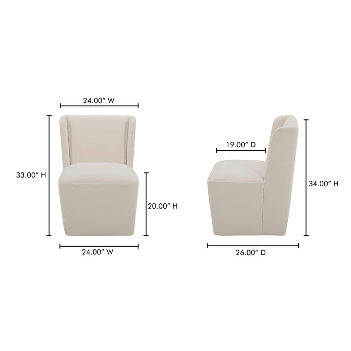 GlideComfort Swivel Dining Chair