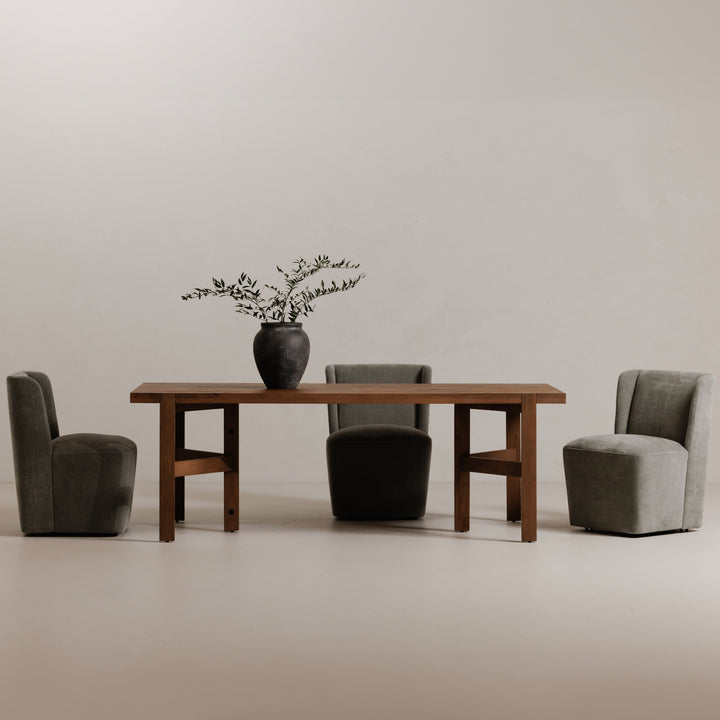 GlideComfort Swivel Dining Chair