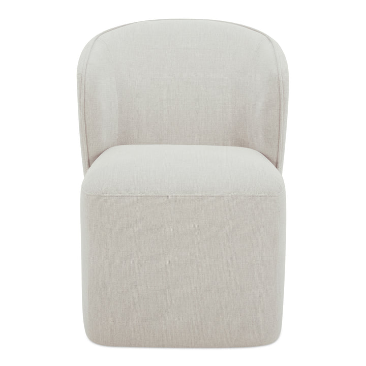 Sleek Swivel Dining Chair with Stain-Resistant Upholstery