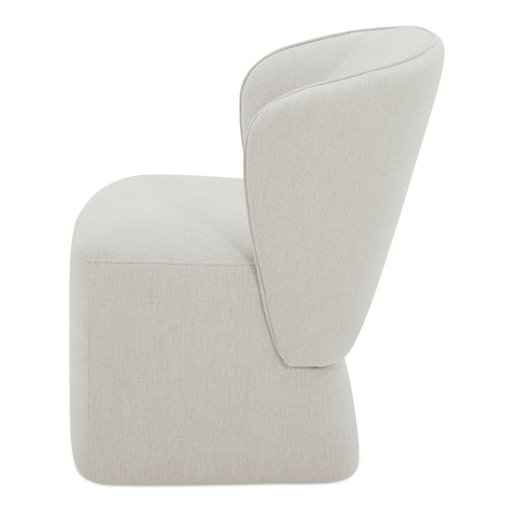 Sleek Swivel Dining Chair with Stain-Resistant Upholstery