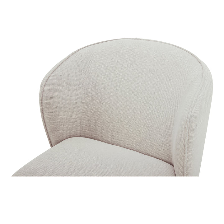 Sleek Swivel Dining Chair with Stain-Resistant Upholstery