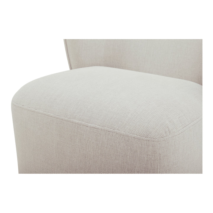 Sleek Swivel Dining Chair with Stain-Resistant Upholstery