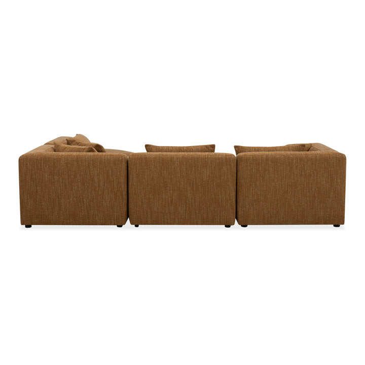 Retro-Chic Curvy Modular Lounging System