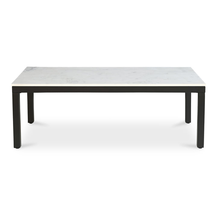 Modern Marble & Iron Side Table