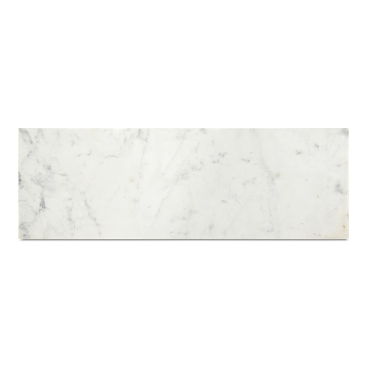 Modern Mixed Material Console Table with Banswara Marble Top