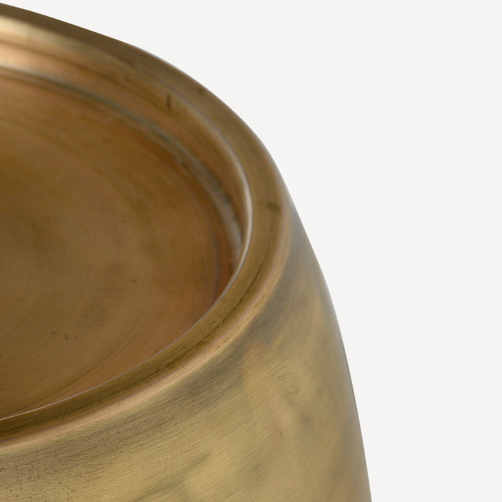 Vintage Rustic Revival Round Metal Table