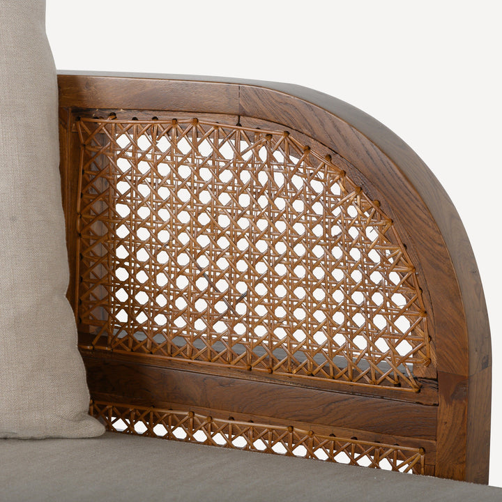 Eco-Oasis Teak & Rattan Recycled Daybed